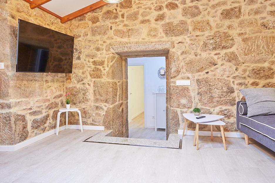 A Casa Antiga Do Monte Apartamentos Turisticos - Lestrove Padrón المظهر الخارجي الصورة