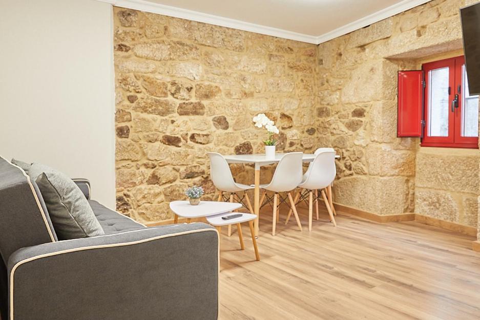 A Casa Antiga Do Monte Apartamentos Turisticos - Lestrove Padrón المظهر الخارجي الصورة
